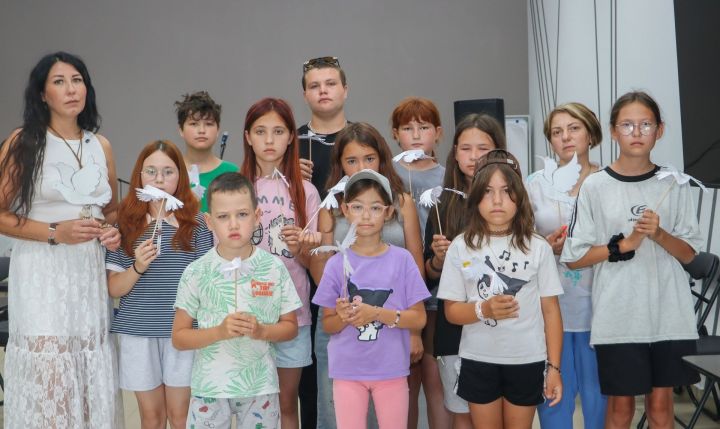 В Бавлах прошёл час памяти в рамках акции «Белые ангелы Донбасса»
