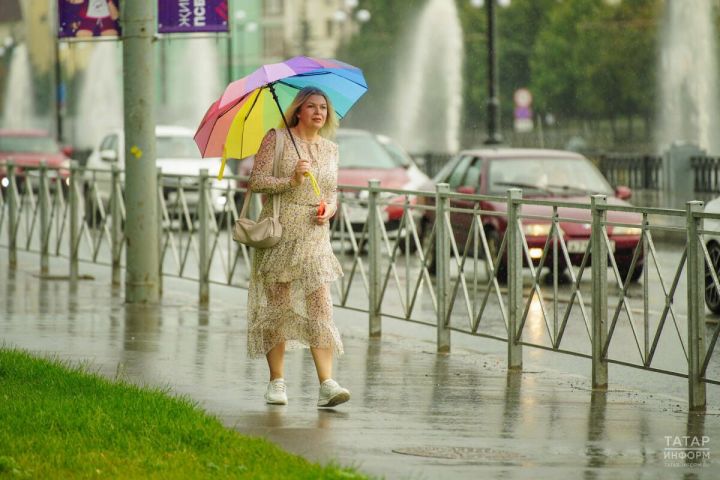 Неустойчивая погода: дожди, грозы и порывистый ветер ожидаются в Татарстане