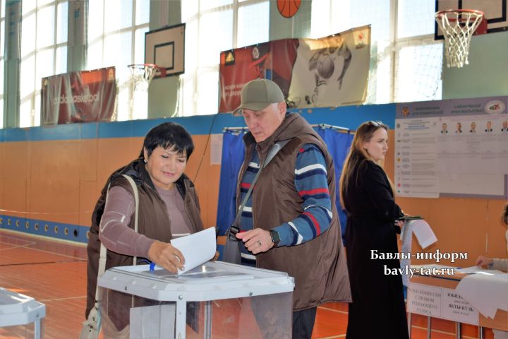 Избирательные участки открылись в Бавлах